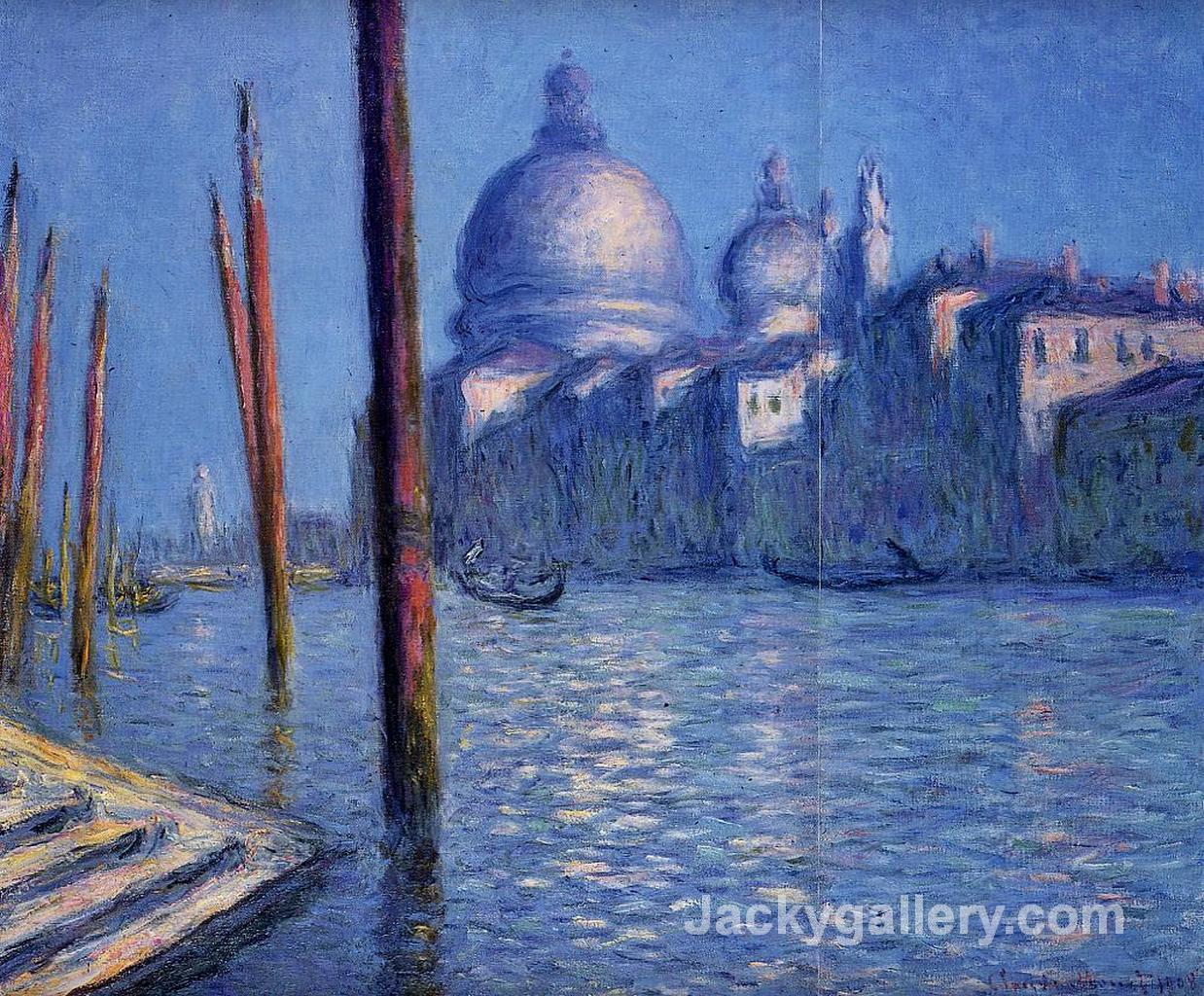 The Grand Canal by Claude Monet paintings reproduction - Click Image to Close